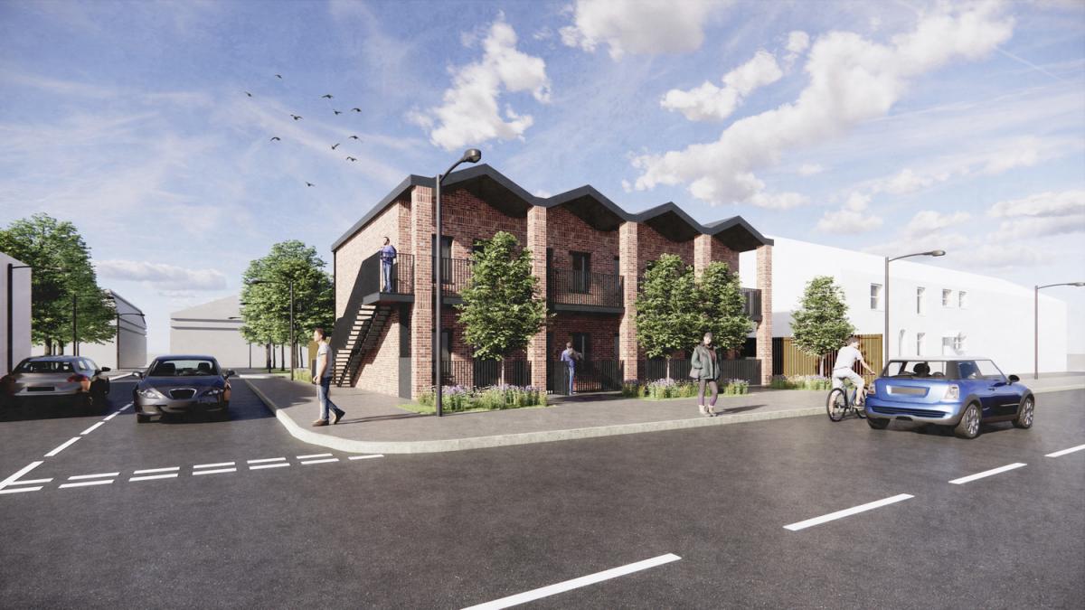Plans approved for Salford moveon homes Buttress